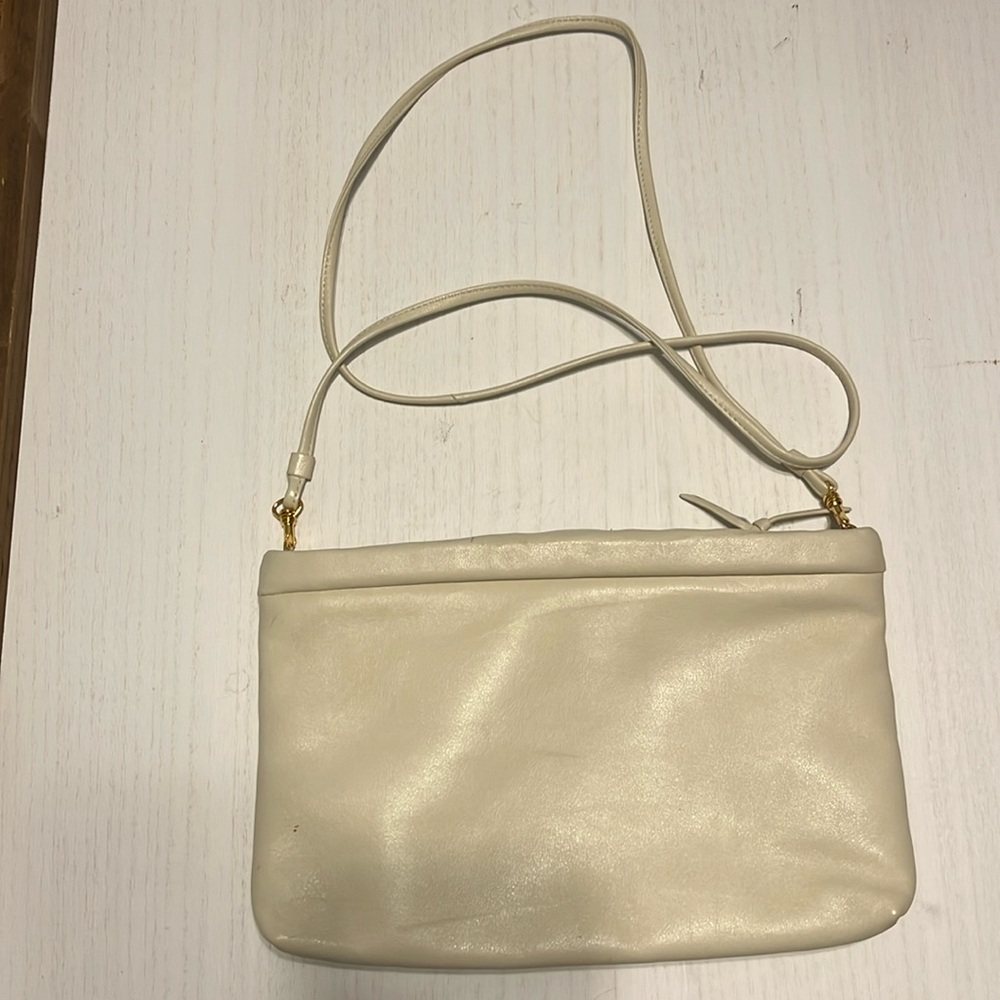 Jennifer Moore Vintage Leather Crossbody Purse Bag